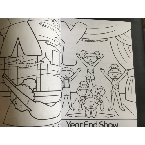 ABC's of Acro Coloring Book