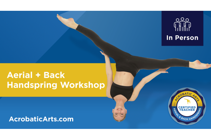 Aerial and Back Handspring Workshop